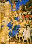Jacquemart de Hesdin The Carrying of the Cross Spain oil painting artist